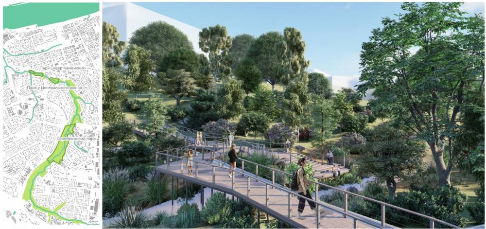 По кольцу на «зеленый». Как изменятся долины малых рек и Черняевский парк в Перми