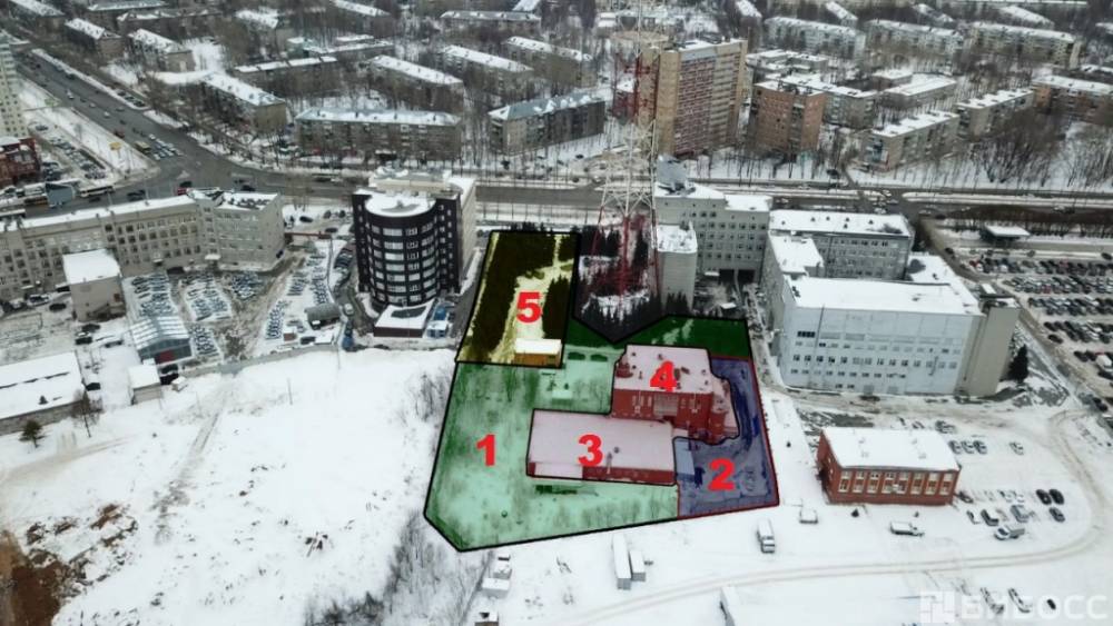 В Перми за 70 млн рублей продается комплекс недвижимости рядом с МРЭО ГИБДД 