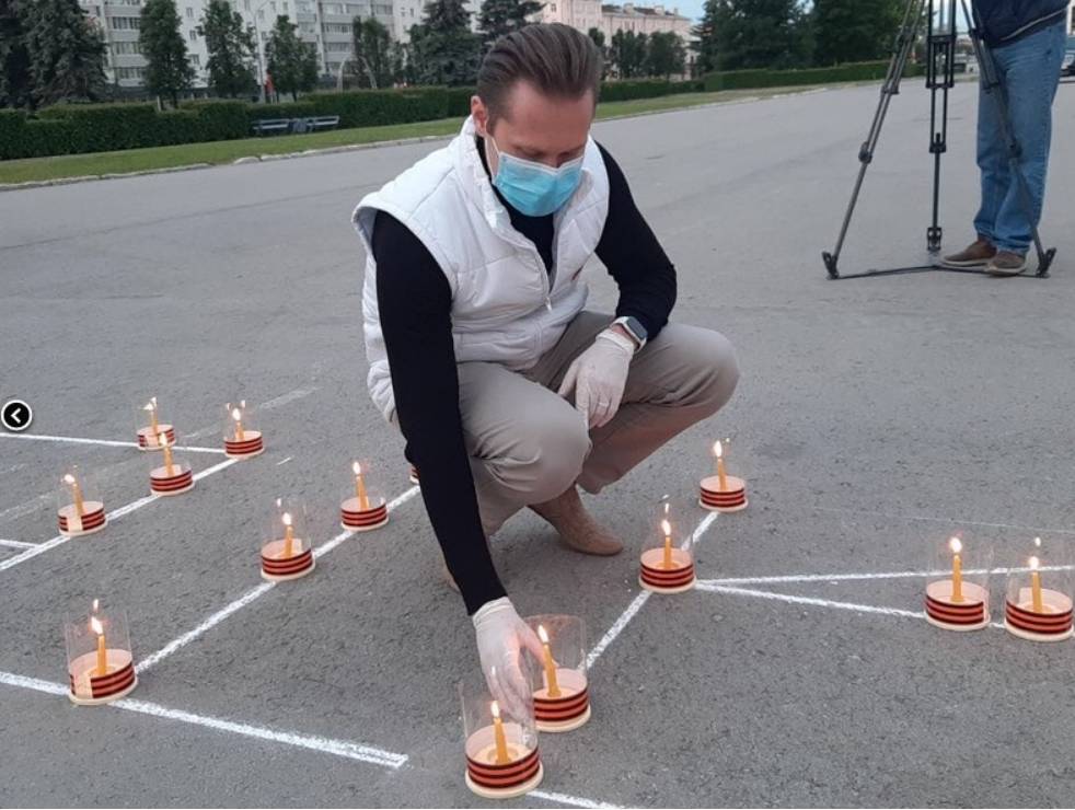 ​В День памяти и скорби в Перми прошла акция, посвященная началу Великой Отечественной войны