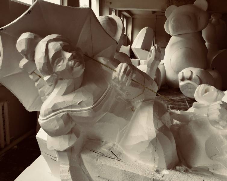 ​ В Перми на набережной Камы установят семь скульптур из пенопласта 