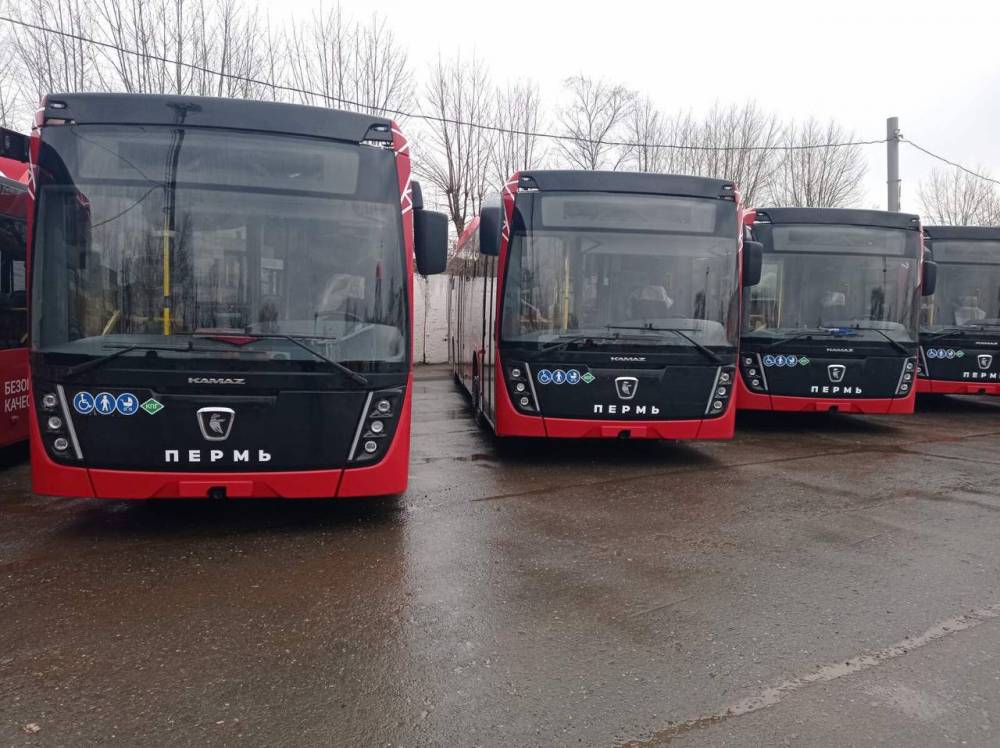 За прошлый год автопарк «Пермгорэлектротранс» пополнился 64 новыми автобусами