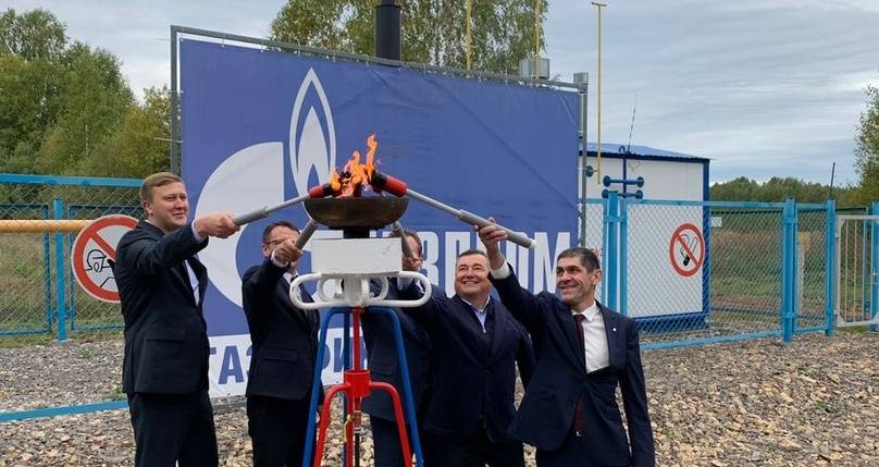 В Осинском городском округе запустили новый газопровод