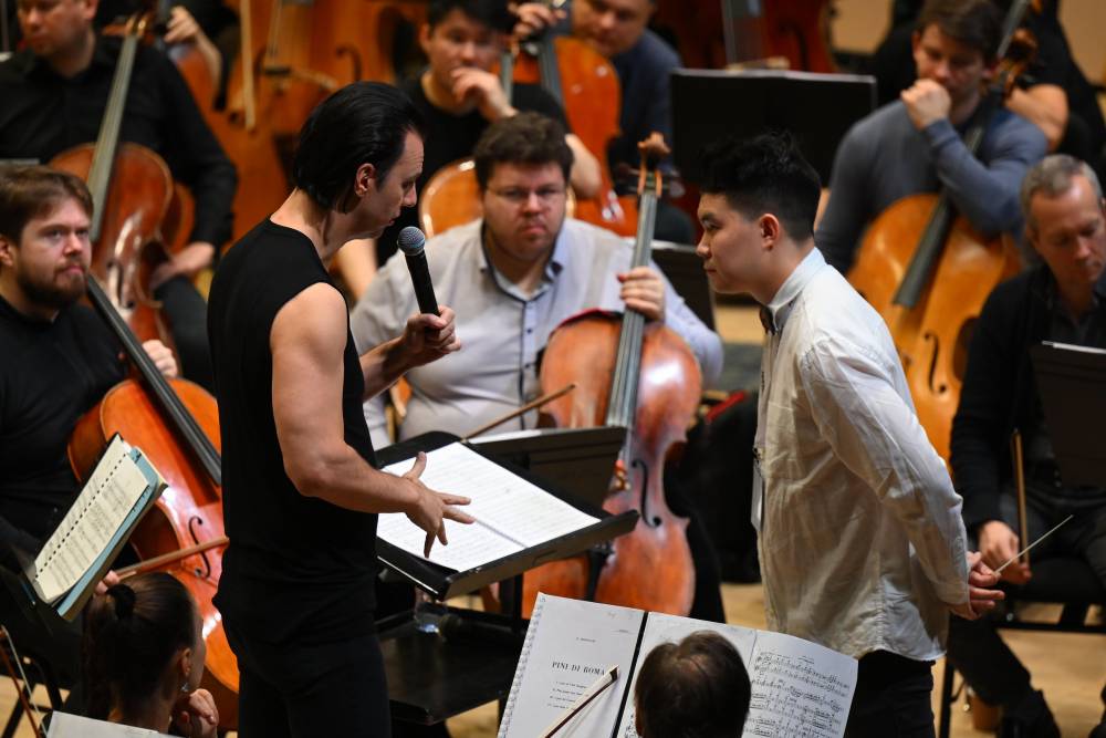 Теодор Курензис провел в Перми открытый мастер-класс по дирижерскому мастерству