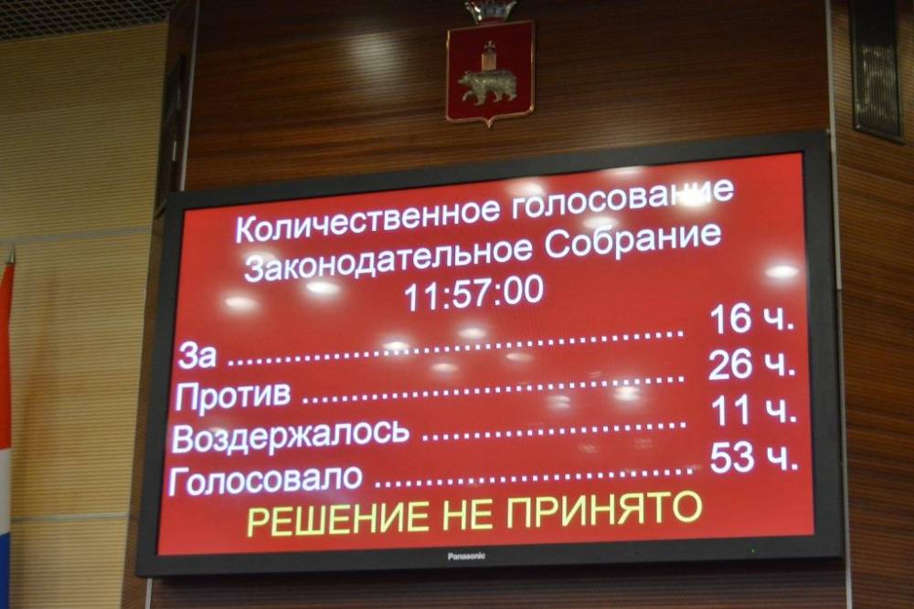 Депутаты не поддержали инициативу ПАРНАСа о референдуме по прямым выборам глав районов