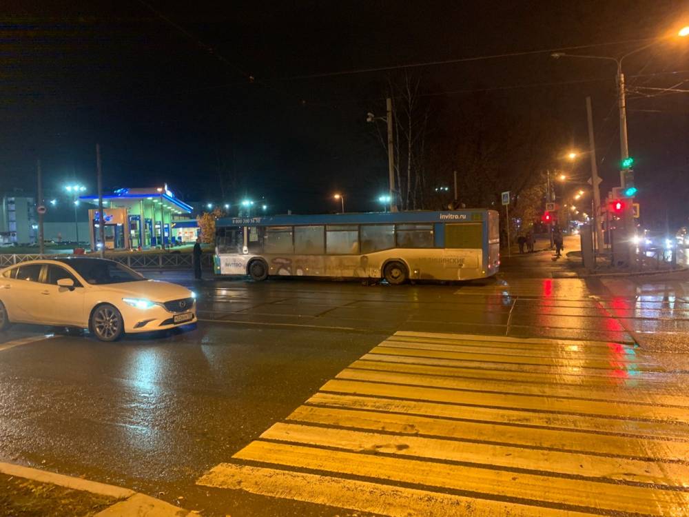 В Перми автобус №59 переехал пешехода