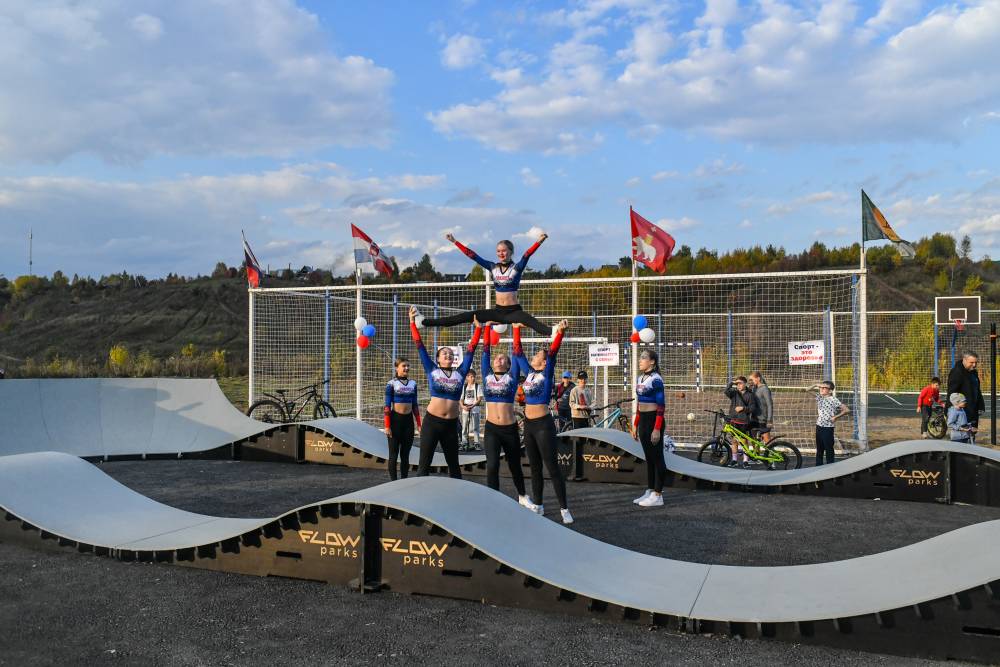 ​В Перми открылся новый памп-трек в рамках инициативного проектирования