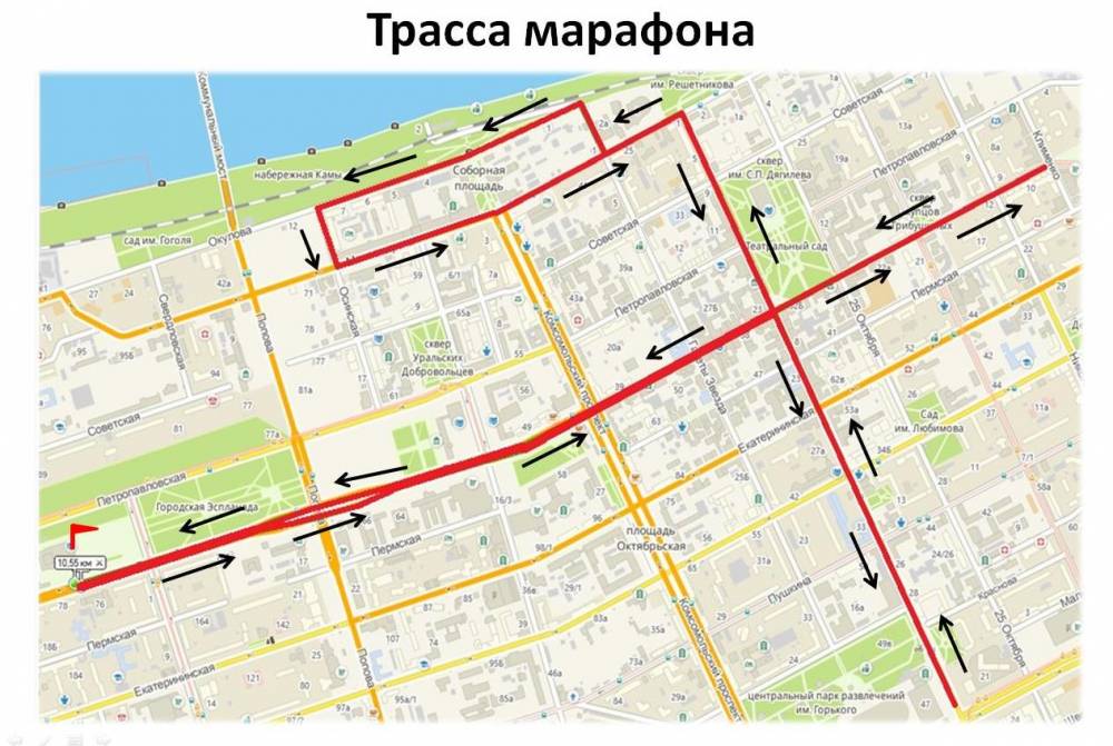 В Перми во второй раз изменили трассу международного марафона