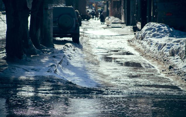 За три дня в Перми выпало две трети месячной нормы осадков