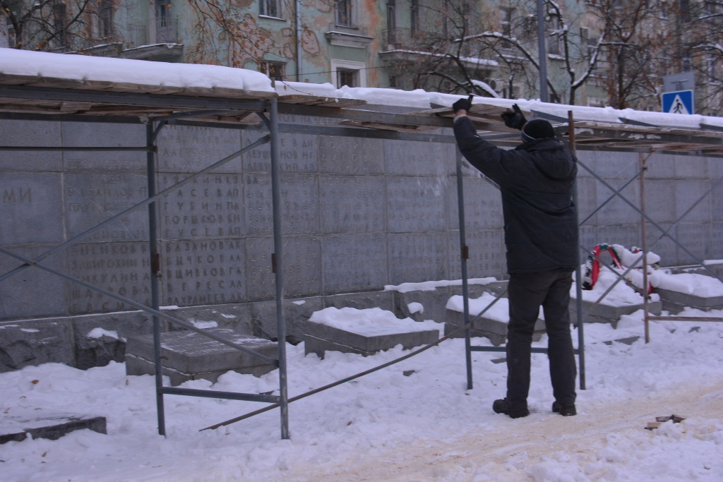 В Перми началась реставрация памятника павшим в Великой Отечественной войне