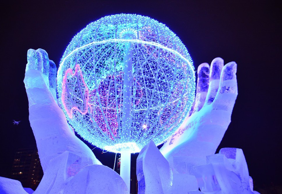 В Перми завершился Кубок России по снежной и ледовой скульптуре