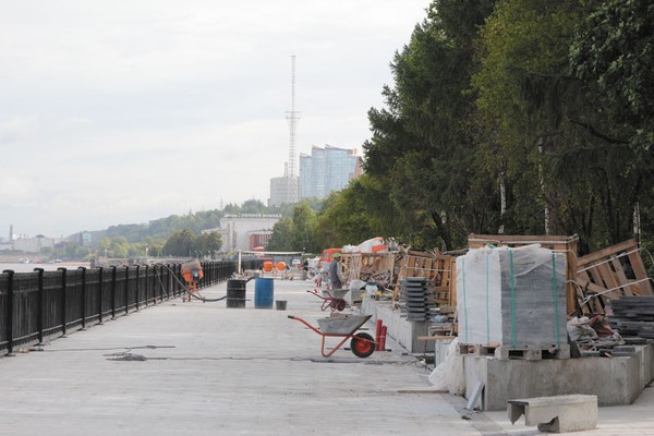Начальная цена контракта по реконструкции второго этапа набережной – более 165 млн рублей
