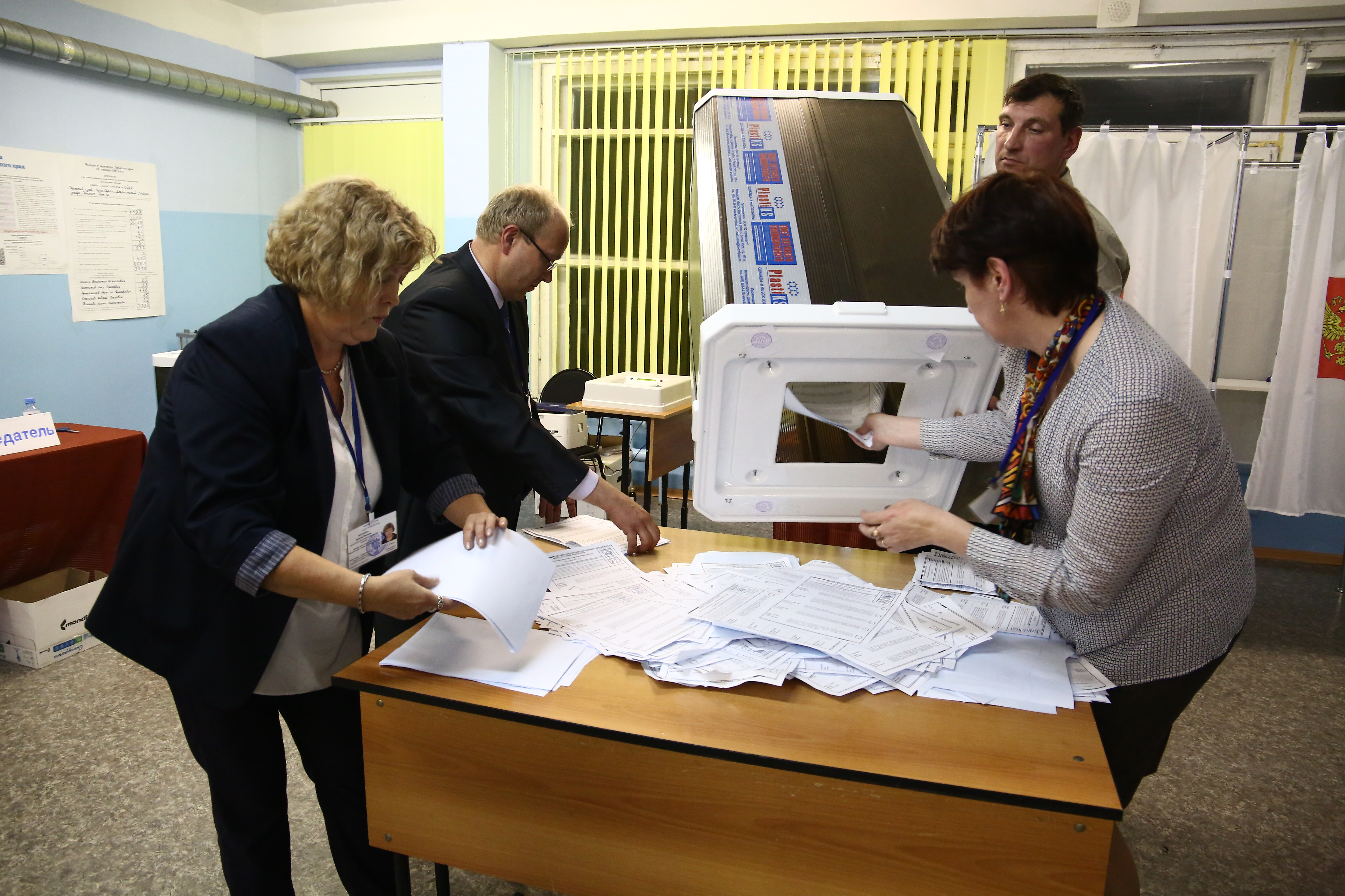 После обработки половины протоколов явка на выборах президента в Пермском крае превысила 66%