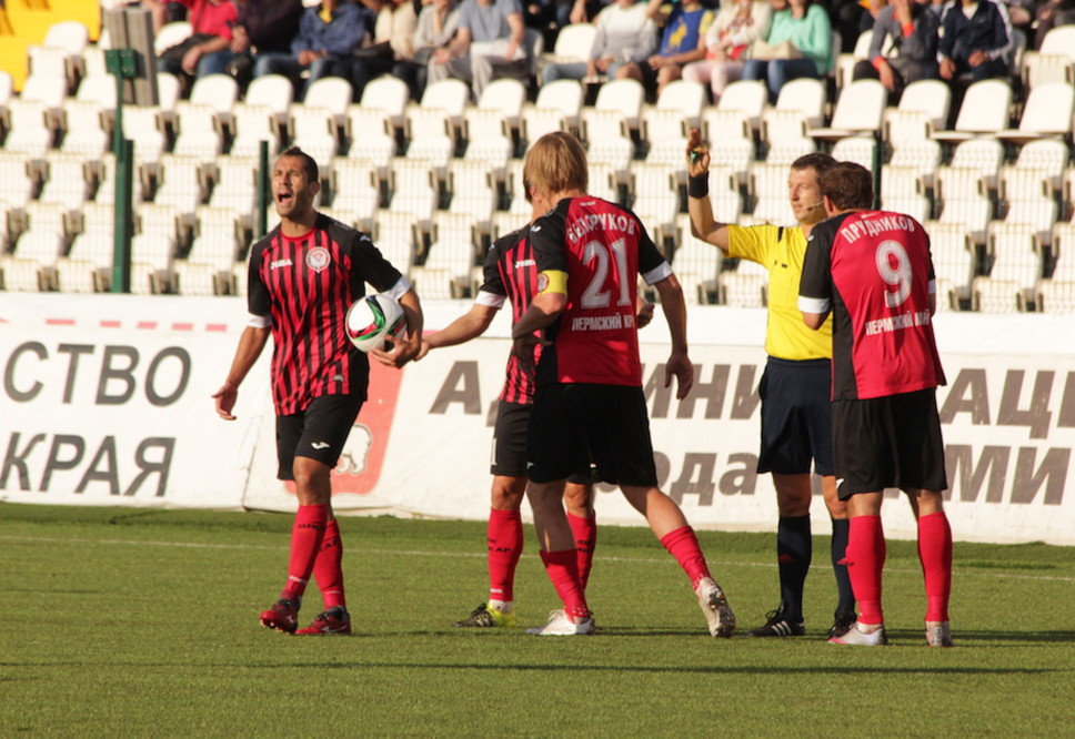 ​Встреча «Амкара» с «Динамо» в Перми окончилась ничьей 1:1