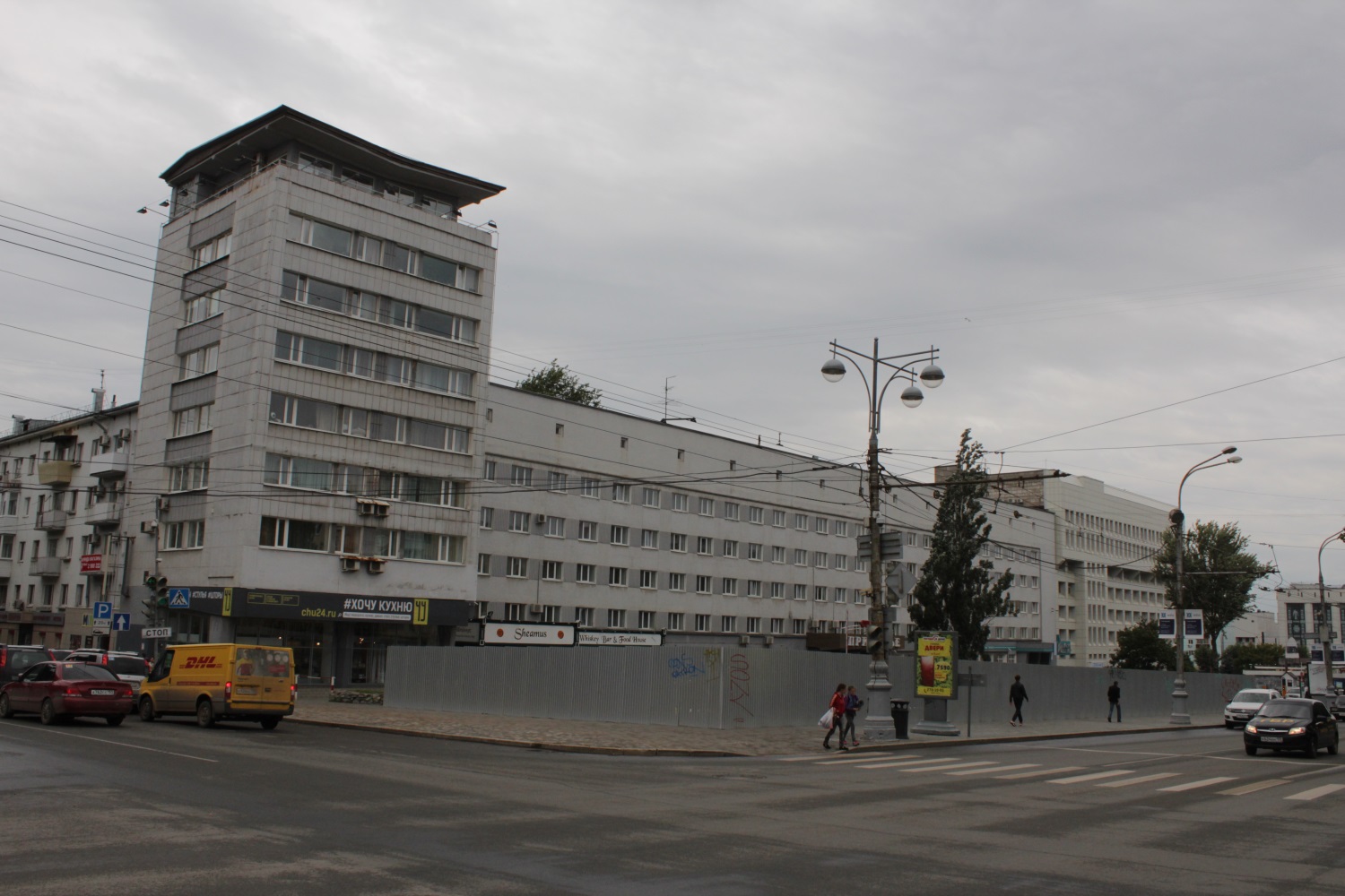 Отель «Прикамье» обжалует запрет на строительство павильонов на Комсомольском проспекте