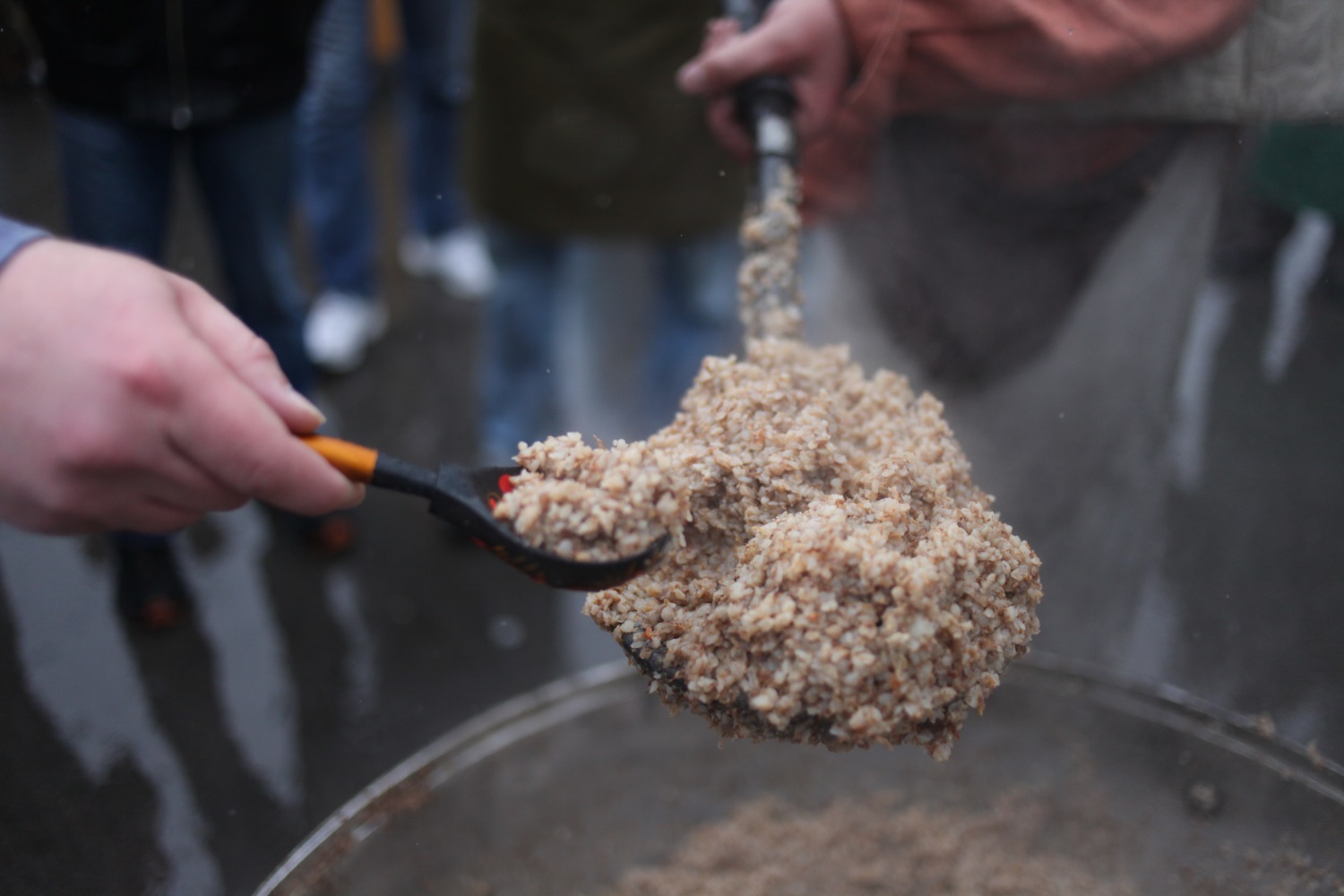 Гречка от бублика