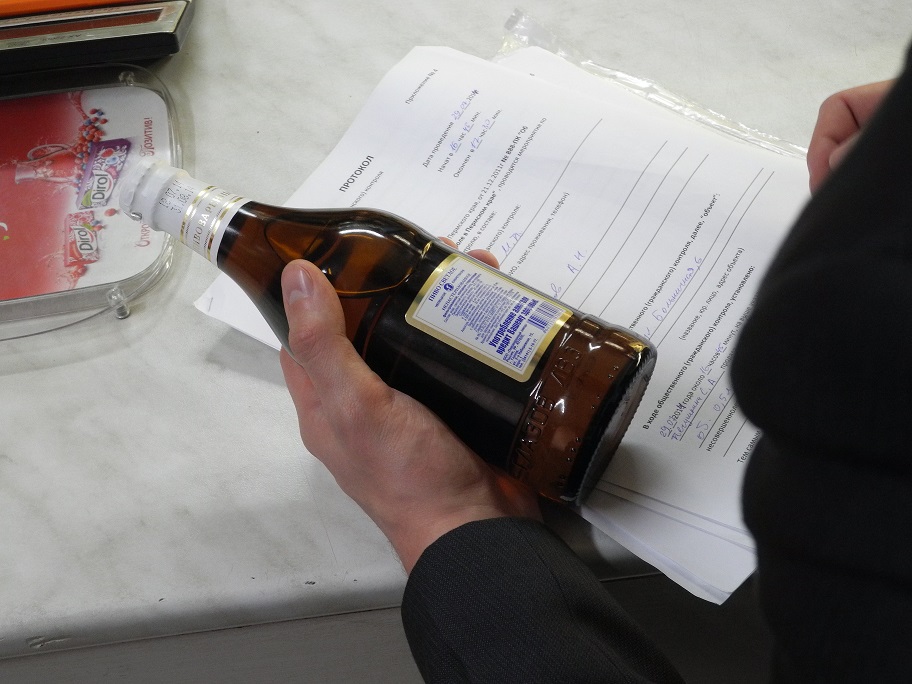 Санкции на спирту