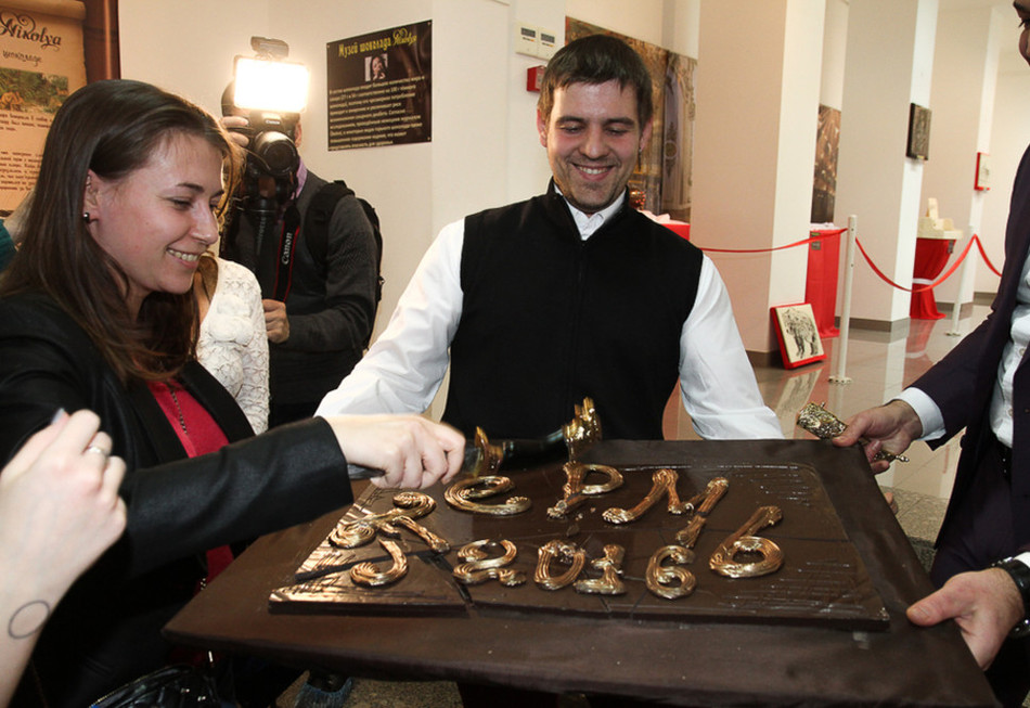 В Перми открылась выставка шоколадных скульптур и картин