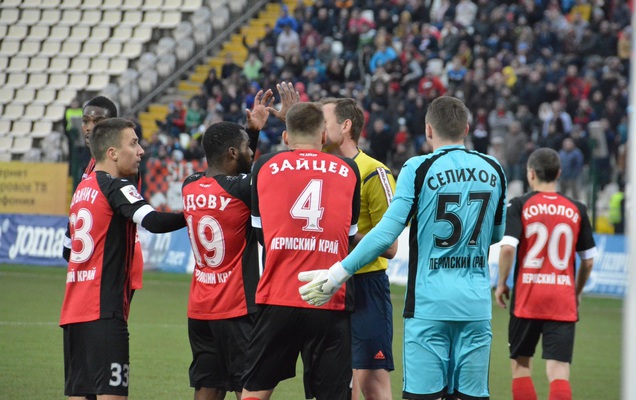 ​Пермский «Амкар» уходит на зимний перерыв на шестом месте в чемпионате России