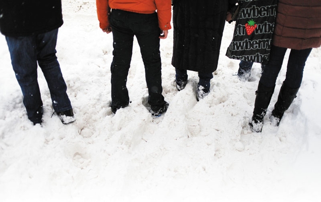 Организации Перми обязаны убрать снег со своих территорий