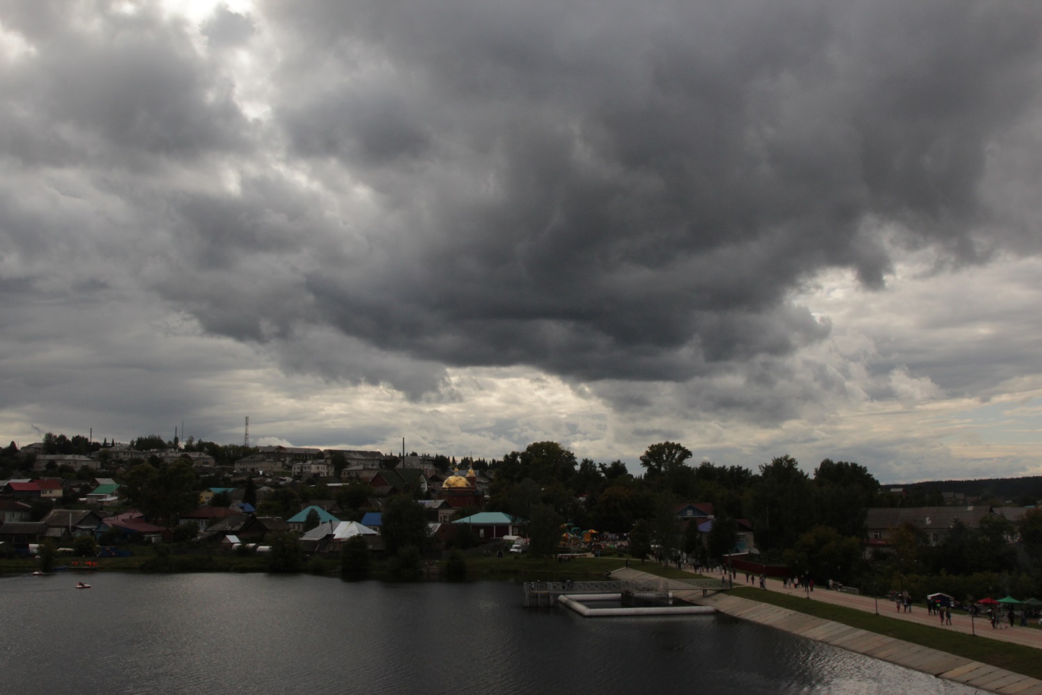 В августе в Перми выпало более трети годовой нормы осадков. Перекрыт рекорд 1910 г.