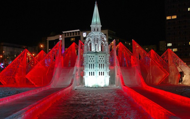 Пермский ледовый городок возобновит работу не раньше пятницы