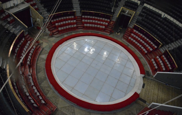 В пермском цирке проводят внутреннюю проверку инцидента, когда на зрителей упал шест канатоходца