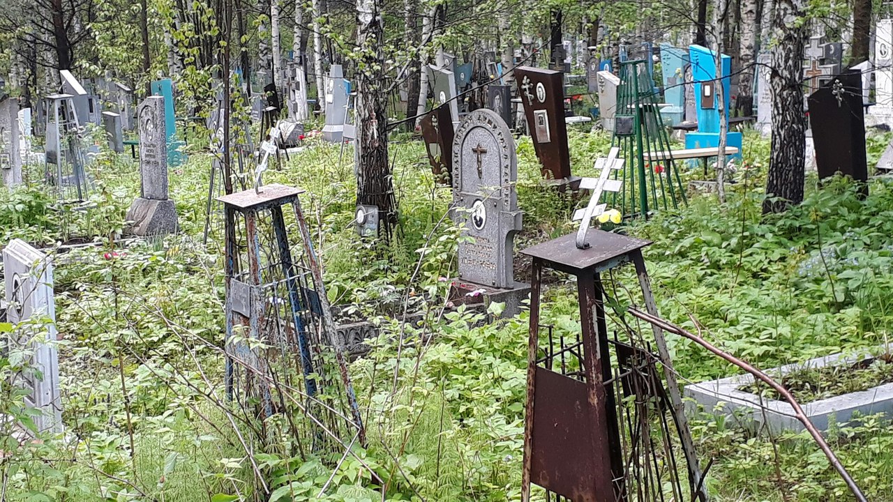 Соцсети: в Перми вандалы осквернили около сотни могил на Северном кладбище