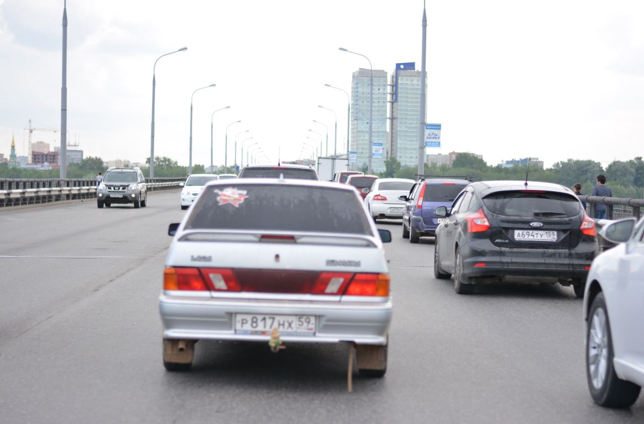 Только одна полоса: ремонт Коммунального моста в Перми планируется в июле-сентябре