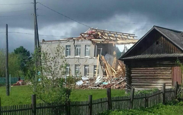 В Прикамье после обрушения школы в Октябрьском районе возбудили уголовное дело