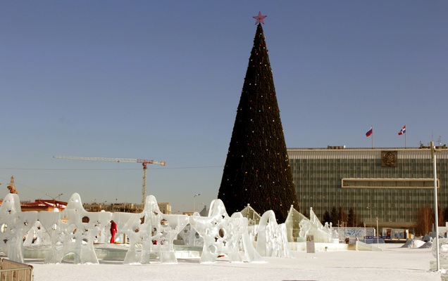 В Перми выбрали подрядчика по строительству ледового городка на эспланаде