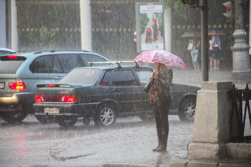 В Прикамье в последние дни августа и 1 сентября синоптики обещают дожди