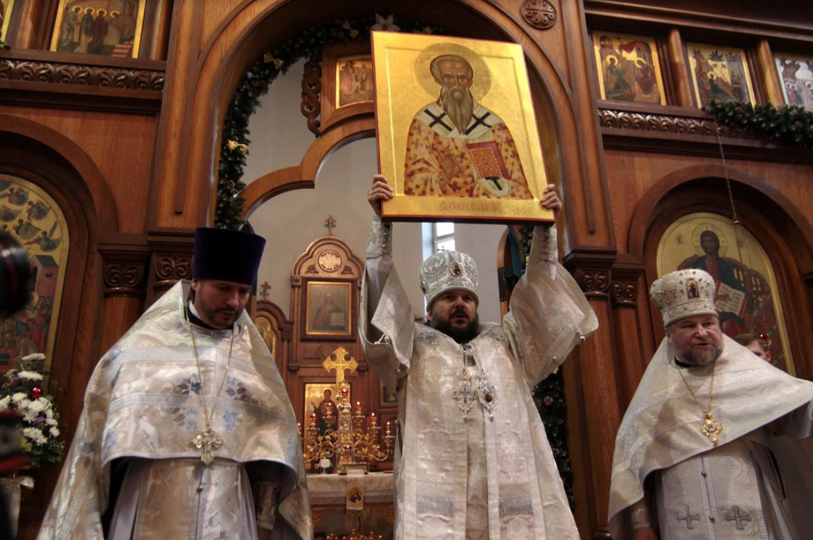 Пермяки подарили петербургскому храму икону Стефана Великопермского