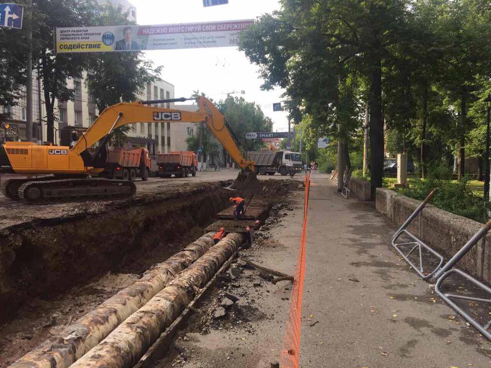 Энергетики «ПСК» приступили к реконструкции тепловой сети на улице Н. Островского