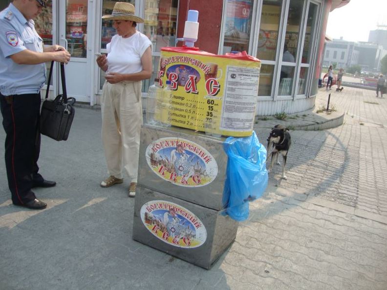 Квас на улицах Перми продавался с грубым нарушением санитарных норм