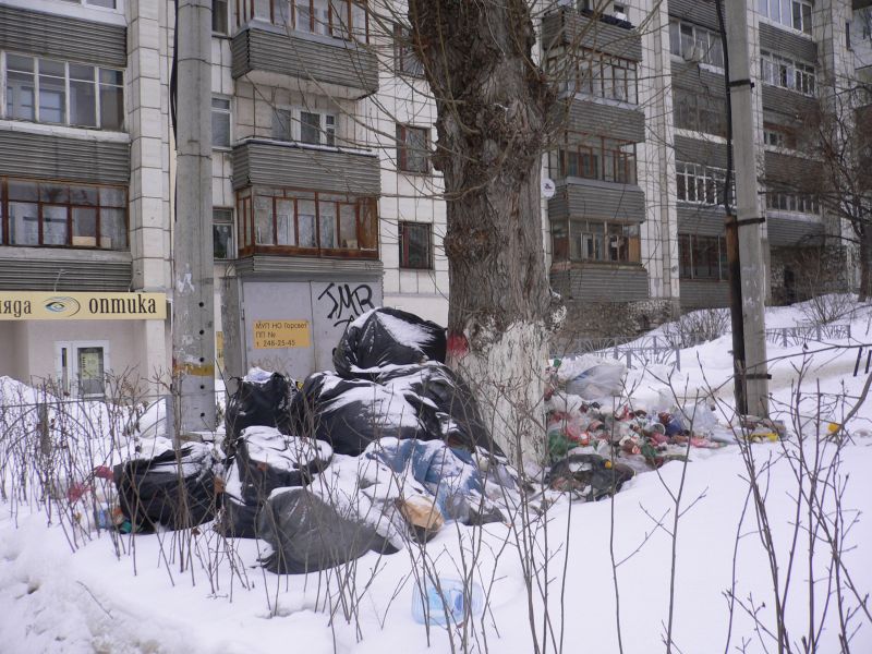 В Перми на ул.Екатерининская ликвидирована несанкционированная свалка