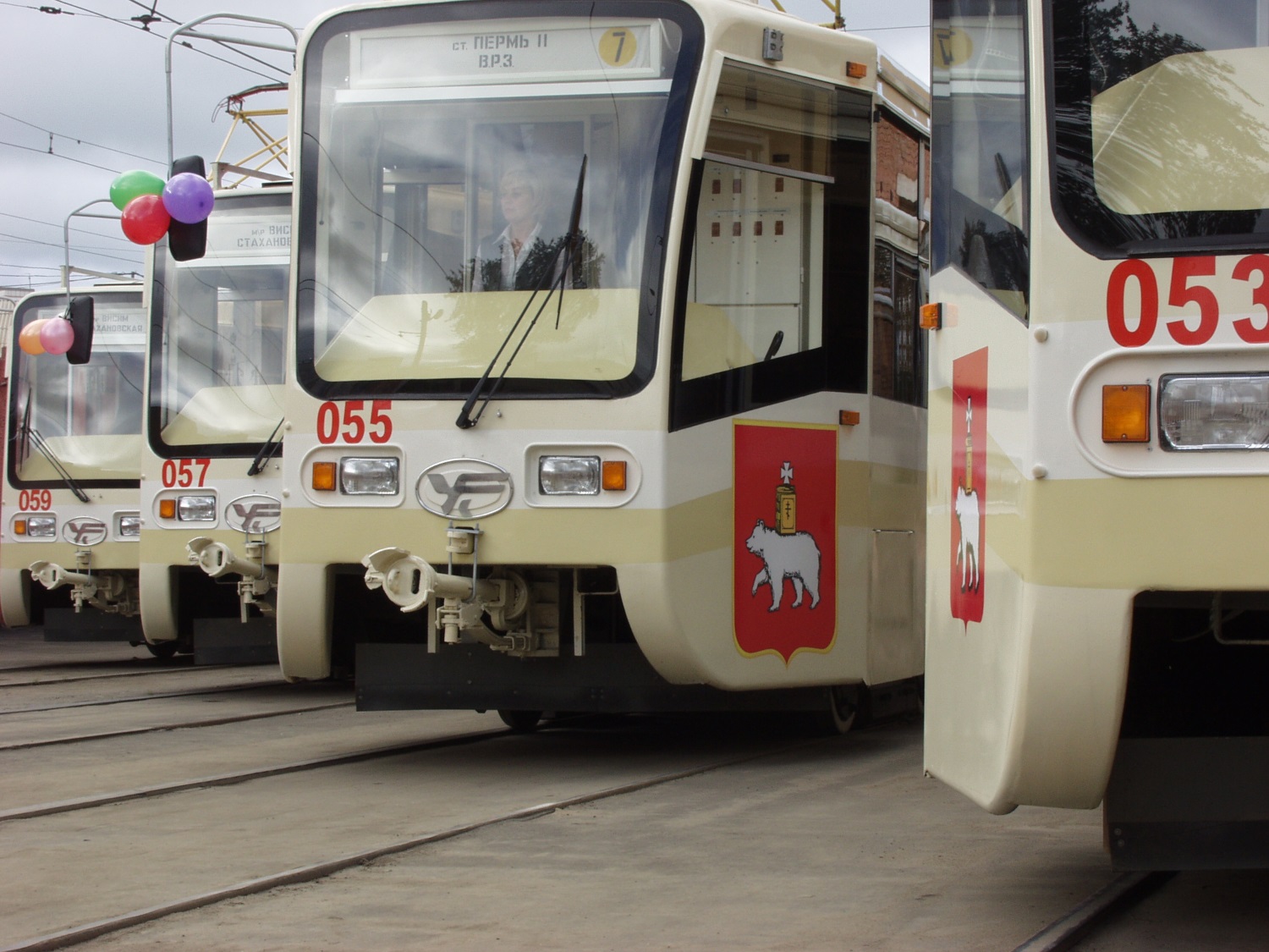 В Перми после урагана восстановлена работа трамвайного маршрута №7