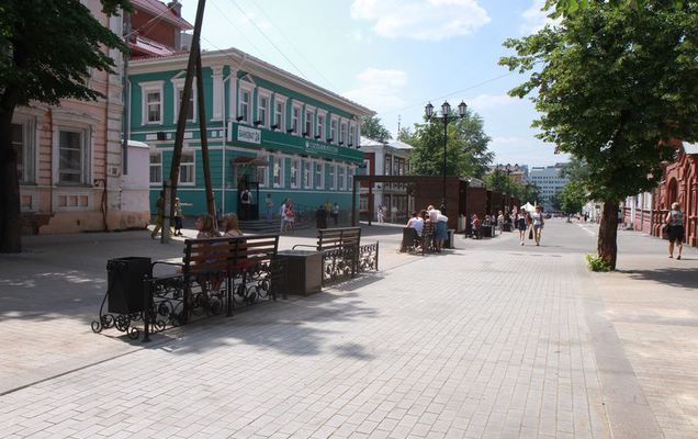 Власти Перми договорились с инвестором обновить пешеходную часть улицы Пермской