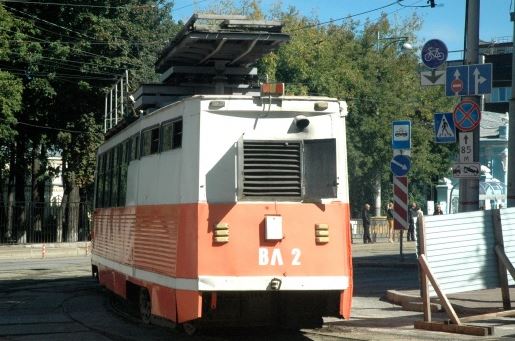 В Перми на Северной дамбе началась обкатка трамвайных путей