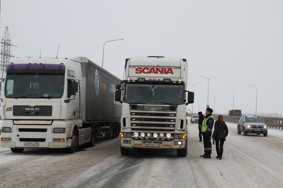 Пермские грузоперевозчики грозятся не выйти на работу с 15 ноября