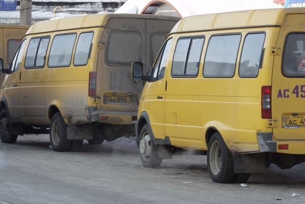 Жители Висима вышли на улицу, протестуя против возможного прекращения автобусного сообщения