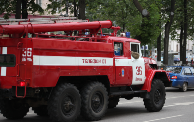 В Прикамье во время пожара женщина получила  серьезные ожоги