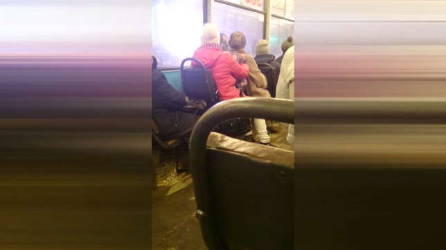 В Перми пассажир трамвая снял на камеру, как женщина бьет ребенка