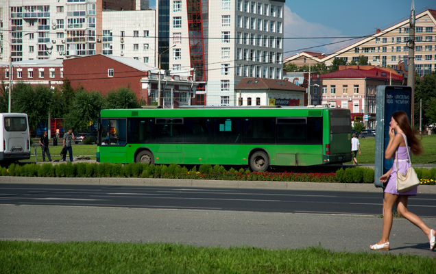 В Перми автобусы не смогут выйти на свои маршруты
