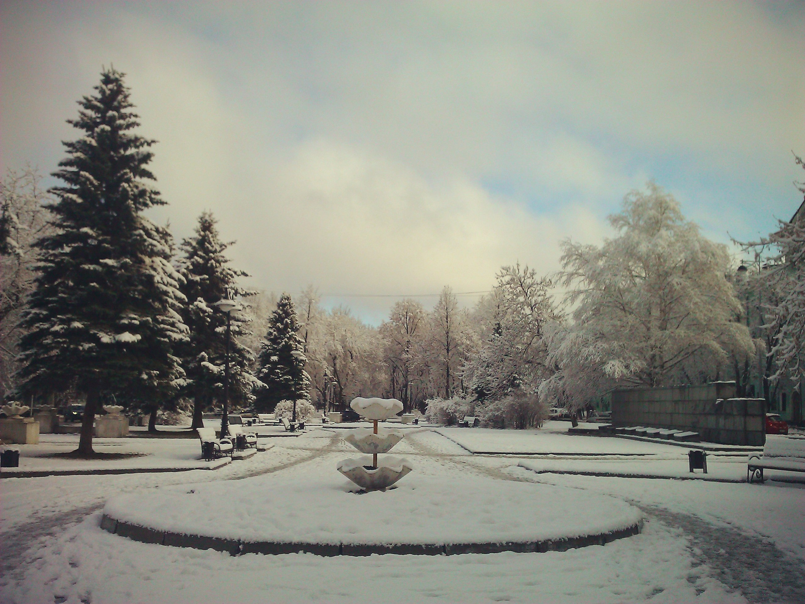 В конце рабочей недели в Прикамье пойдет снег 