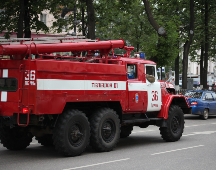 В Прикамье во время пожара мужчина умер под завалами
