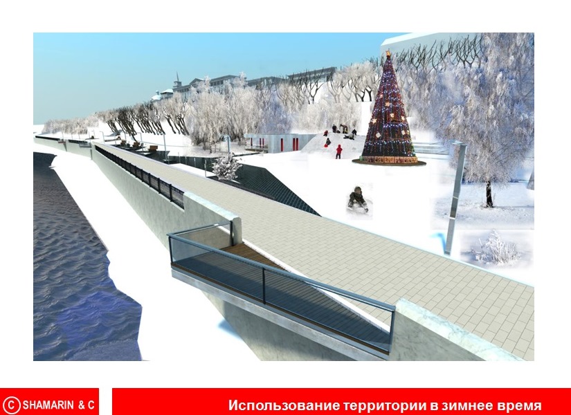 В Перми представлен архитектурный проект набережной Камы