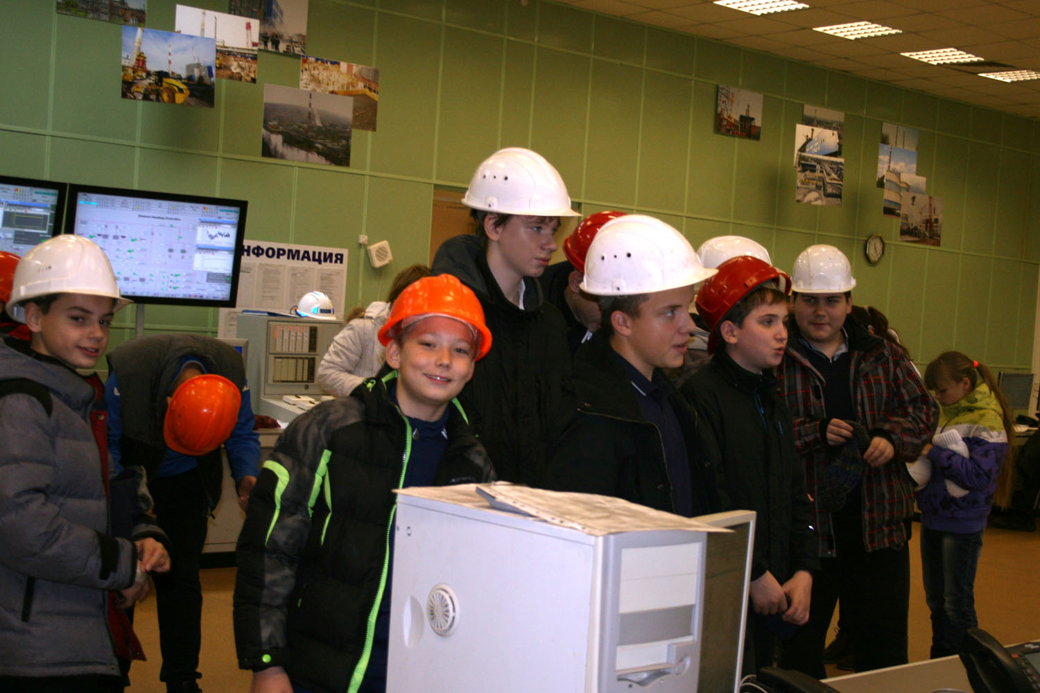 Юные пермяки посетили Пермскую ТЭЦ-6