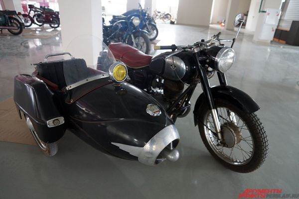 В Перми открылась выставка старинных мотоциклов
