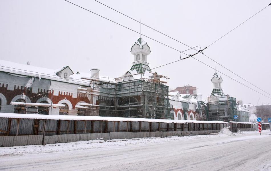Реставрацию здания вокзала Пермь-I закончат к концу 2016 года