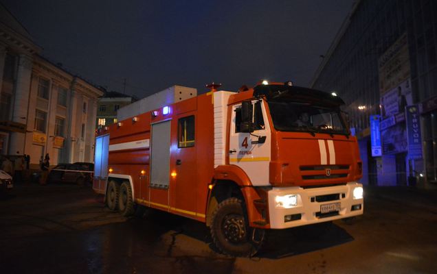 В Перми произошел пожар в гостинице New Star